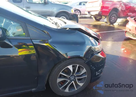 2013 Honda Civic Ex z USA, uszkodzony, nr VIN 2HGFB2F80DH523700